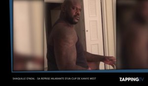 Shaquille O'Neal : Sa reprise hilarante d'un clip de Kanye West