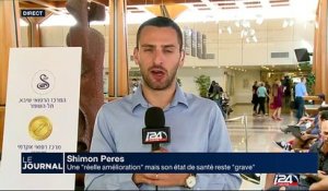 L'état de santé de Shimon Pérès reste grave