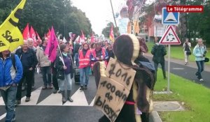 Lannion. 140 manifestants contre la loi Travail