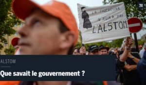 Alstom: "Le gouvernement savait mais il n'a pas eu le temps de réagir"