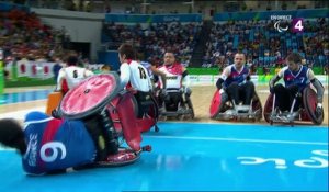 Rugby en fauteuil roulant (H) : La France s’incline face au Japon