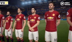 FIFA 17 : les visages et notes de Manchester United !