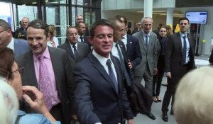 Alstom à Belfort: "On ne pouvait pas baisser les bras" dit Valls