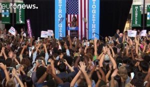 Michelle Obama en campagne pour Hillary Clinton