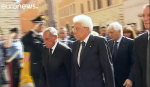 Italie : dernier hommage à Carlo Azeglio Ciampi avant ses funérailles