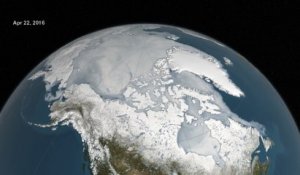 Record de fonte des glaces au Pôle Nord à l'été 2016