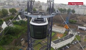 Brest. Téléphérique : les détails sur les tests et sa vitesse