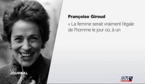 Françoise Giroud auraient eu 100 ans aujourd'hui