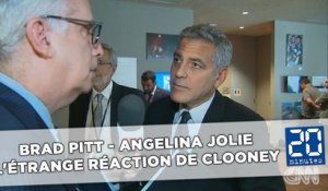 L'étrange réaction de George Clooney sur le divorce de Brad Pitt et Angelina Jolie