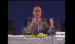 Jacques Chirac : « Le bruit et l'odeur... »