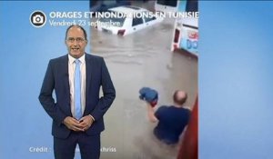 Inondations en Tunisie : un mois de pluies en 20 mn !
