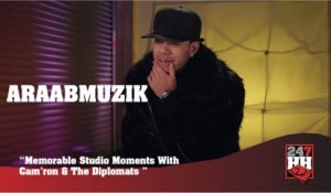 AraabMuzik - Memorable Studio Moments With Cam'ron & The Diplomats (247HH Exclusive) (247HH Exclusive)