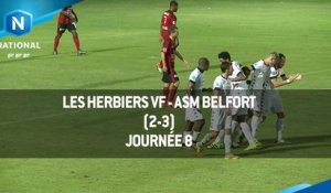 J8 : Les Herbiers VF - ASM Belfort (2-3)