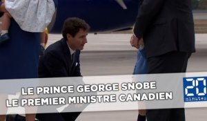 Le Prince George snobe totalement le Premier ministre canadien