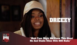 Dreezy - Most Fans Might Not Know This About Me And Studio Vibes With 808 Mafia (247HH Exclusive) (247HH Exclusive)
