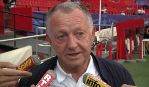 Foot - L1 - OL : Aulas «On a une des meilleures attaques du Championnat»