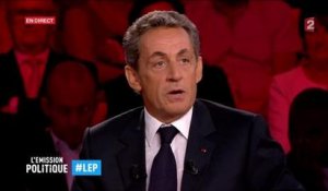 Léa Salamé pugnace face à nicolas Sarkozy
