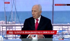 Shimon Pérès à I24news