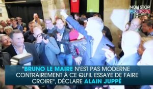 Alain Juppé tacle Bruno Le Maire : "On dit que je suis froid. Je crois qu’il l’est vraiment lui"