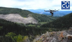 Des drones pour replanter des arbres - Le rewind du mercredi 28 septembre 2016.