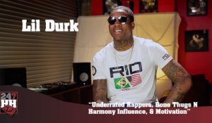 Lil Durk - Underrated Rappers, Bone Thugs N Harmony Influence, & Motivation (247HH Exclusive) (247HH Exclusive)