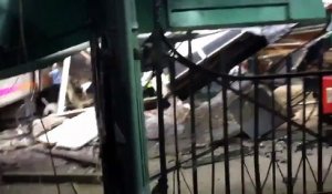 Crash d'un train dans la gare de Hoboken, New Jersey (29-09-2016)