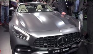 Mercedes AMG GT C Roaster [MONDIAL AUTO 2016] : toutes les infos depuis la présentation Mercedes