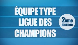 Ligue des Champions : l'équipe type de la 2e journée