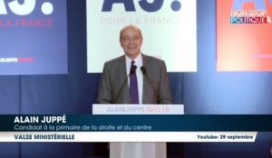 Alain Juppé ironise sur les (nombreux) remaniements du quinquennat Hollande