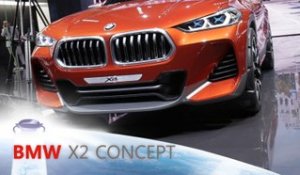 BMW X2 en direct du Mondial de l'Automobile de Paris 2016
