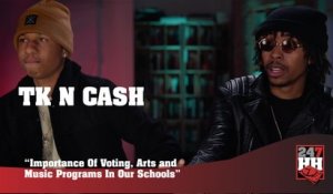 TK-N-Cash - Importance Of Voting, Arts and Music Programs In Our Schools (247HH Exclusive) (247HH Exclusive)
