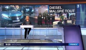 Mondial de l'automobile: les Français achètent encore du diesel