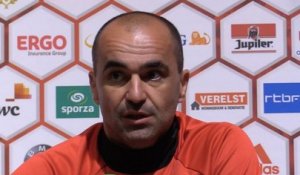 ​Roberto Martínez: "Il y a 90% des positions dont je suis sûr​"