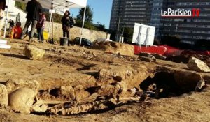 Vitry : des tombes découvertes sur un site du futur Grand Paris Express