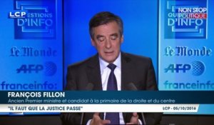 François Fillon enfonce Nicolas Sarkozy sur les affaires