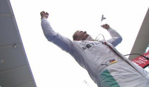 Grand Prix du Japon - La joie de Rosberg