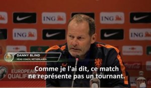 Qualif. CdM 2018 - Blind : "Pas un tournant face aux Bleus"