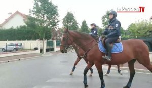 A Garges-lès-Gonesse, la police municipale patrouille aussi à cheval !