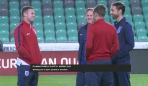 Foot - CM 2018 (Q) - ANG : Rooney sur le banc contre la Slovénie