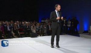Emmanuel Macron: "Trop de politiques parlent de trop loin, de trop haut, d'à côté"