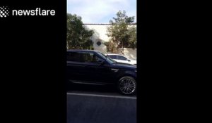 Lady Gaga and James Corden spotted filming Carpool Karaoke in LA