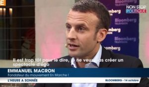 Emmanuel Macron candidat à la présidentielle : Il se décidera à la fin de l’année