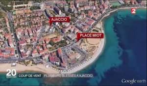 Mini-tornade en Corse : plusieurs blessés à Ajaccio