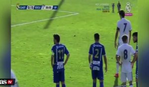 Enzo Zidane imite la Panenka de Zinedine