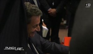 Nicolas Sarkozy se fait rembarrer par le mari d'une fan "C'est la mienne"