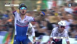 Peter Sagan double champion du monde devant Cavendish et Boonen