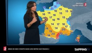 Brice de Nice 3 : Jean Dujardin s’invite dans la météo de France 2 (Vidéo)