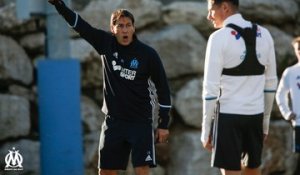 Le premier entraînement de Rudi Garcia à l’OM