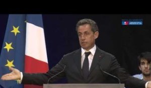 Nicolas Sarkozy en meeting à Marseille