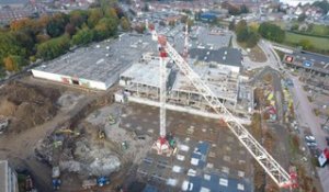 VIDEO | Le chantier des Bastions vu du ciel